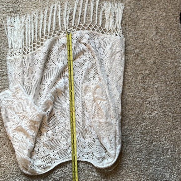 Forever 21 cardigan knitted embroidered white - Picture 6 of 9